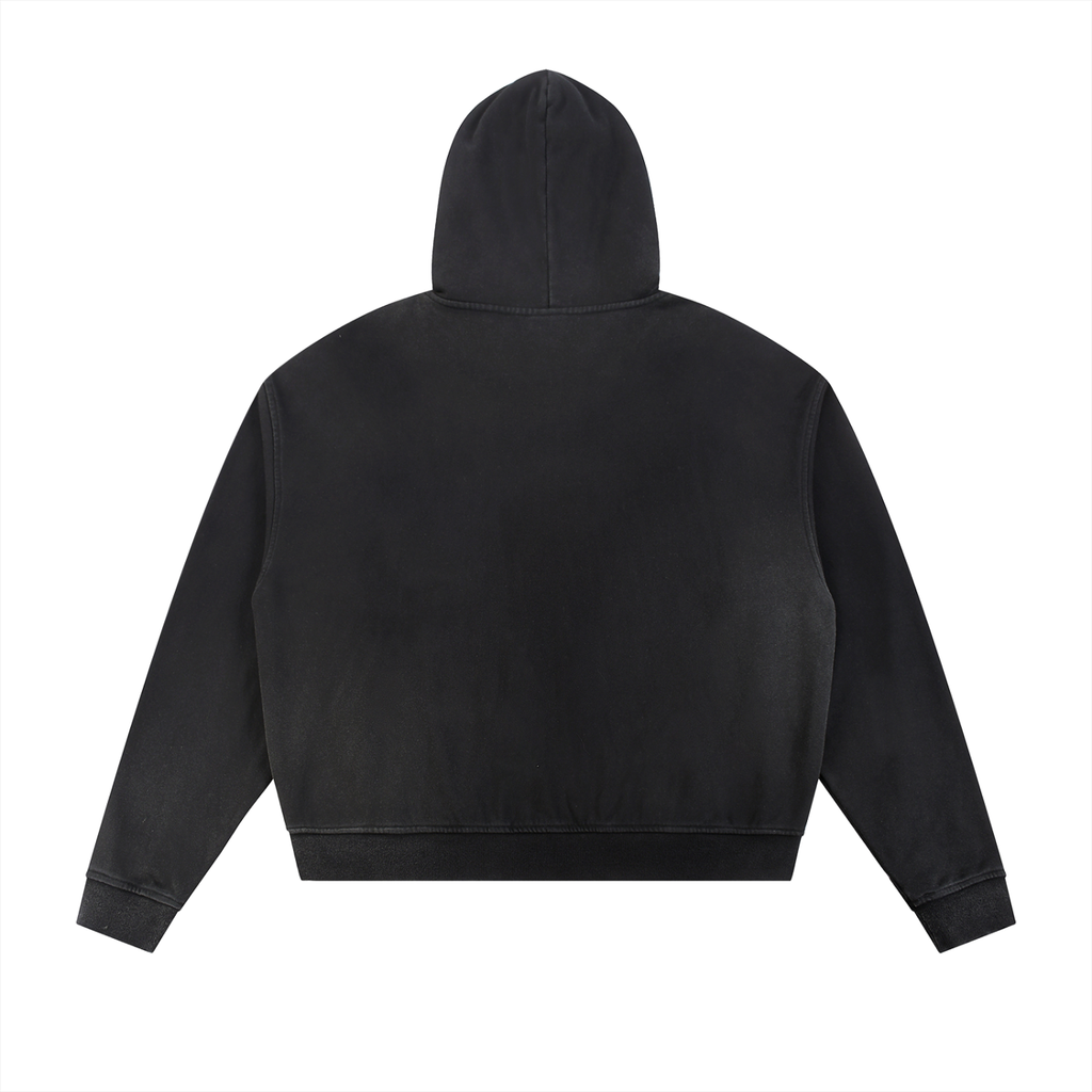 themesswemade Brand Fleece Zip Hoodie