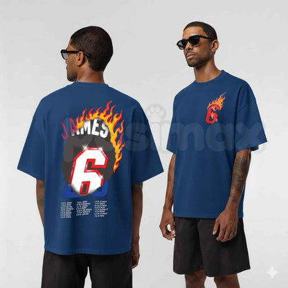 LeBron James M90 "Good Intentions" T-Shirt White – Off-White Basketball Streetwear Graphic Tee, Unisex Cotton Shirt