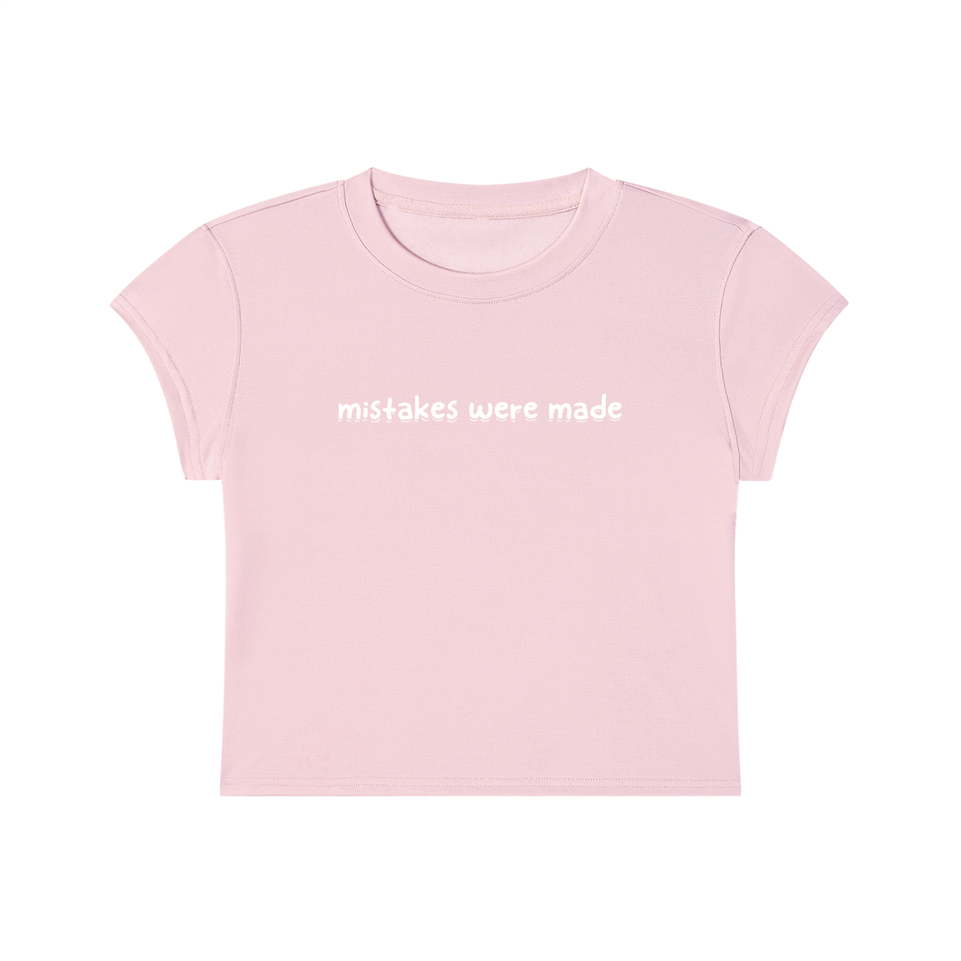 mistakes were made Cropped Tee