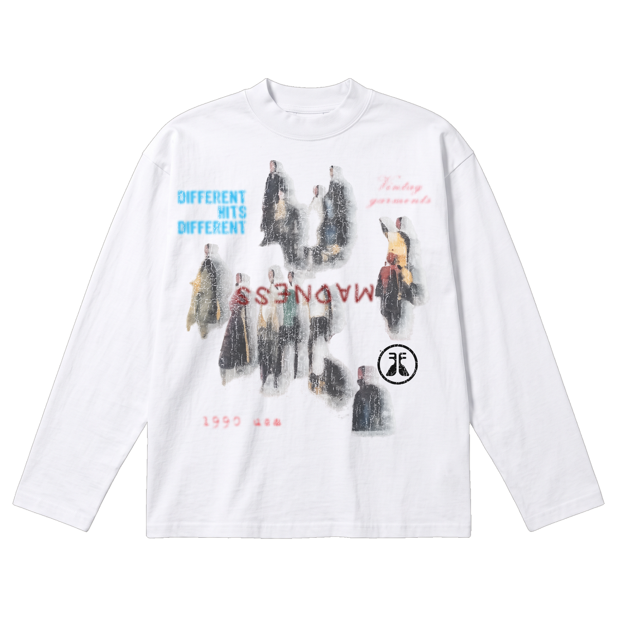 Water Damage Baggy L/S Tee