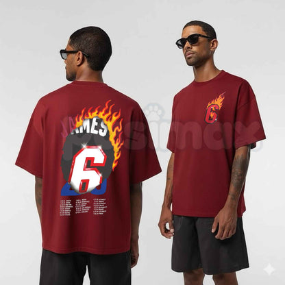 LeBron James M90 "Good Intentions" T-Shirt White – Off-White Basketball Streetwear Graphic Tee, Unisex Cotton Shirt