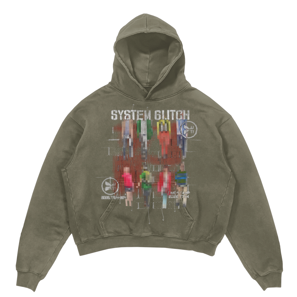 System Glitch Hoodie