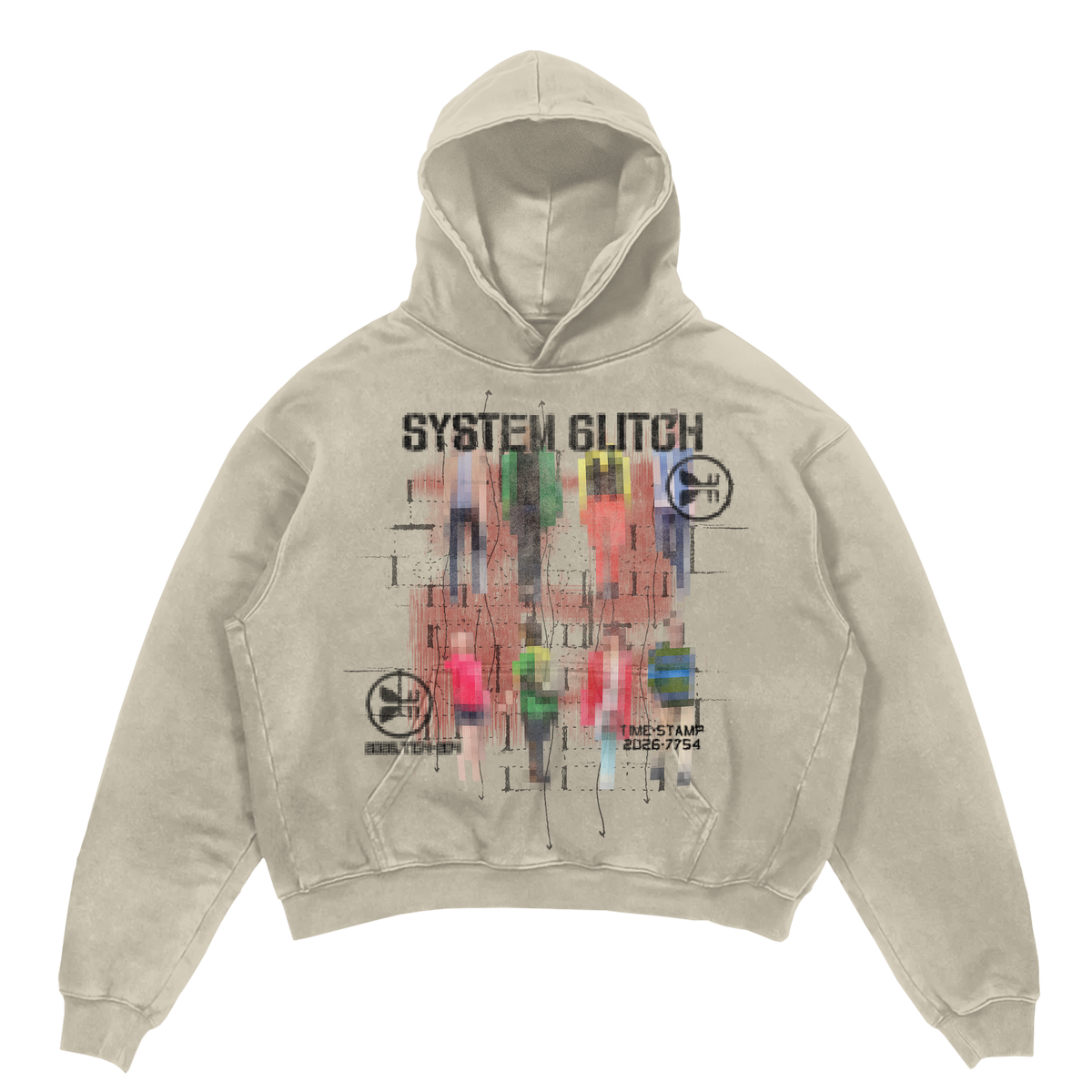 System Glitch Hoodie