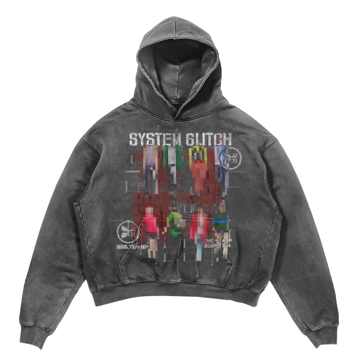 System Glitch Hoodie