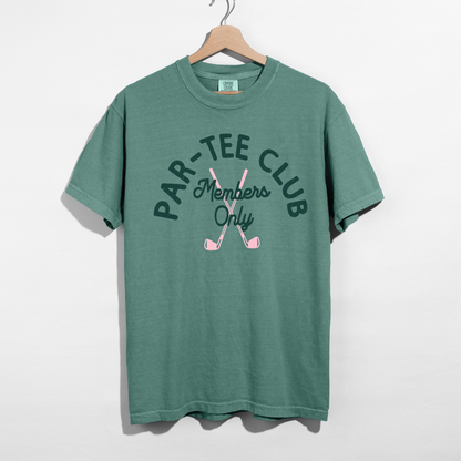Par-Tee Club Members Only Golf Shirt