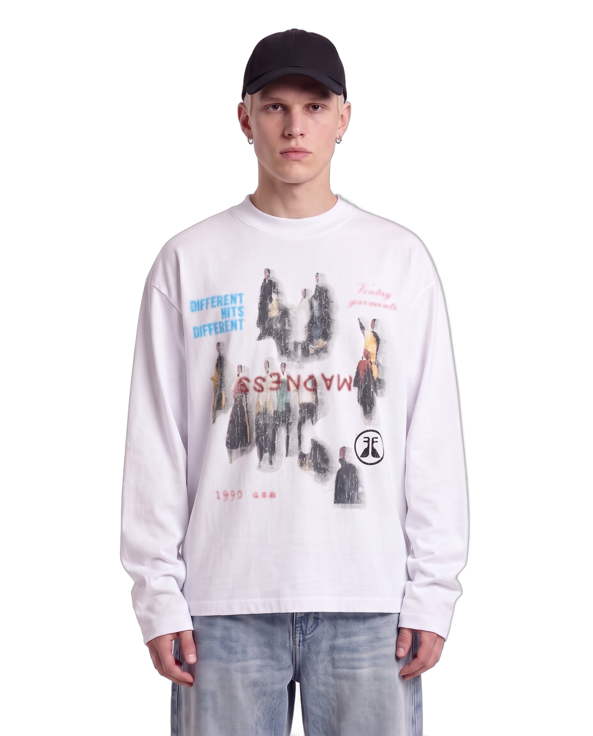Water Damage Baggy L/S Tee